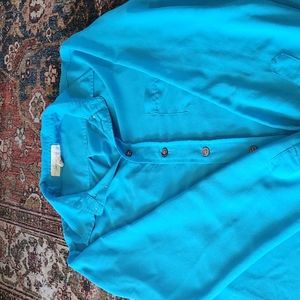 Turquoise Blouse